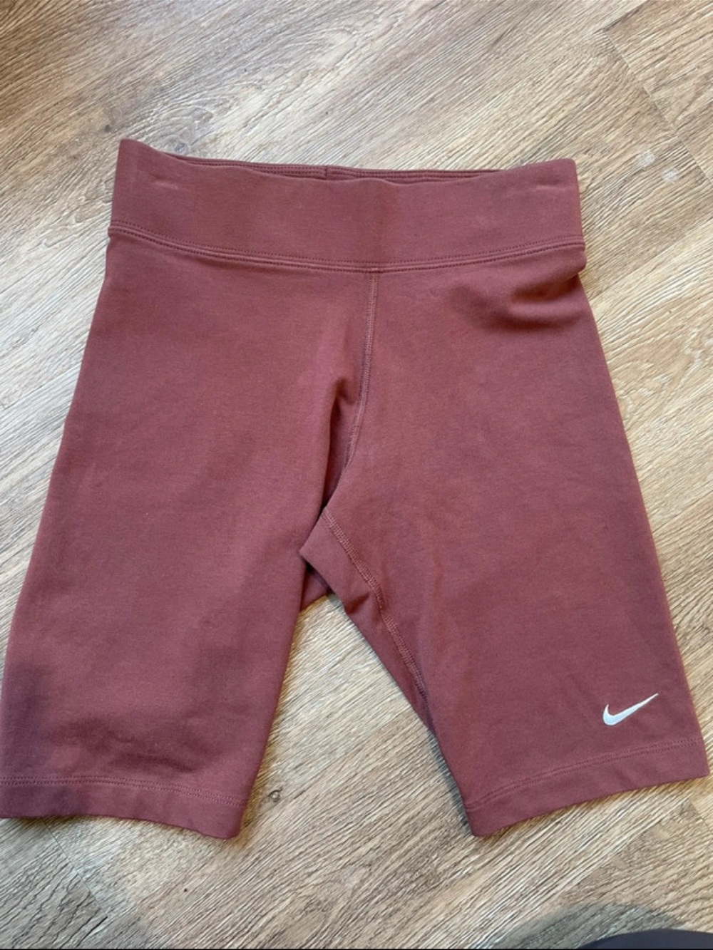 Nike Burgundy Bike Shorts